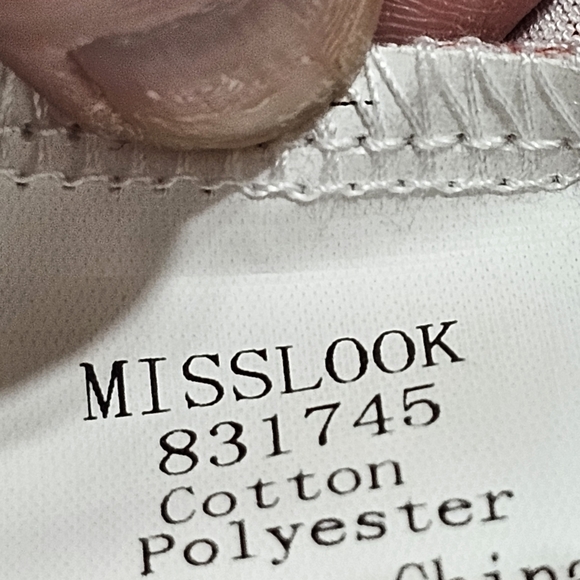 MISSLOOK Womens Long Sleeve Top with Leopard and Stripes - Picture 5 of 5